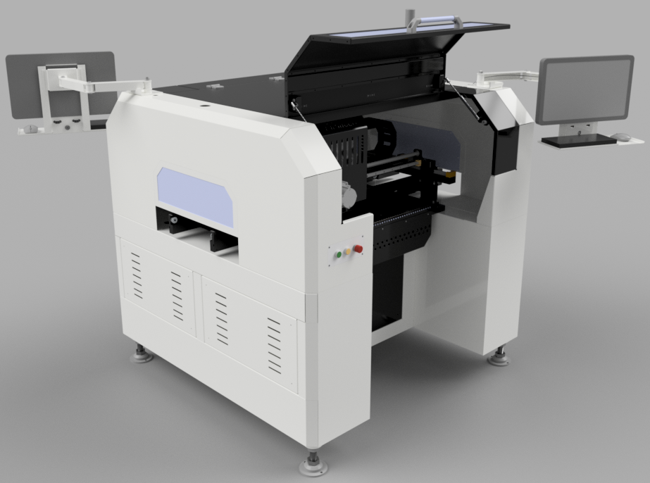 автоматический SMT-установщик PiPlacer8 — 3D-модель